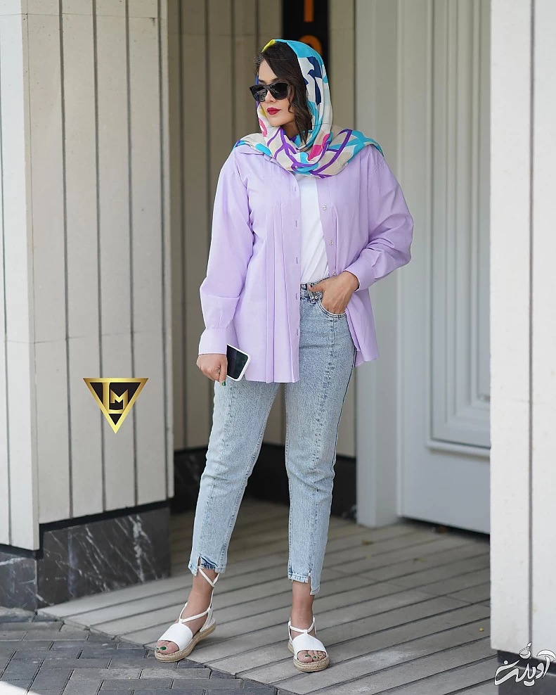 انواع مدل شومیز مانتویی